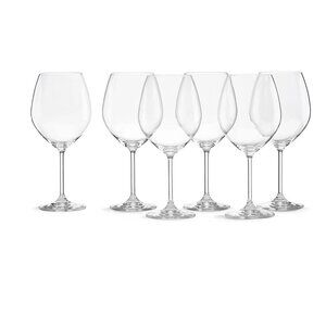 New Lenox Tuscany Classics Red Wine Glass Set, Buy 4 Get 6, 6 Count (Pack of 1)